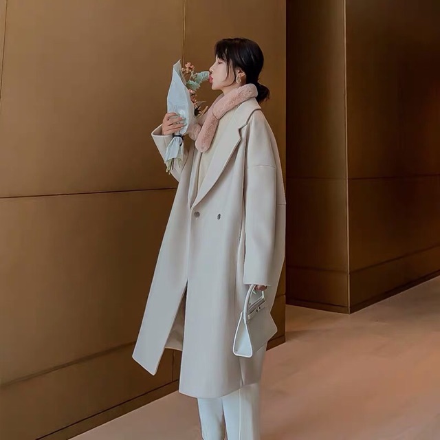 🛑💜Áo khoác dạ nữ chất không xù mịn❌ Hoàn tiền nếu hàng không như ảnh