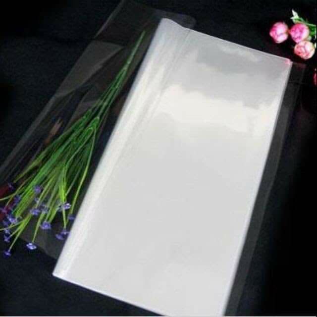 Giấy kính  cứng  để  bọc  hoa, gói hoa ốc  quế tập  40 tờ