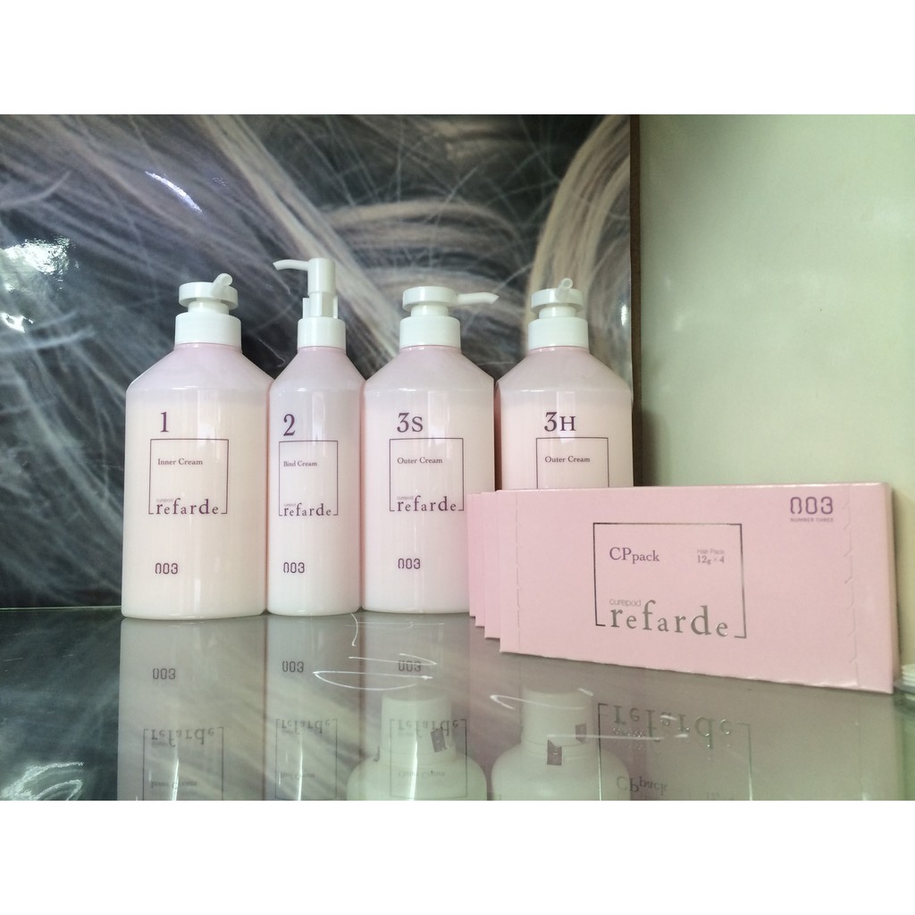 Bộ sản phẩm phục hồi 3 bước Refarde 003 Number Three ( Nhật Bản)