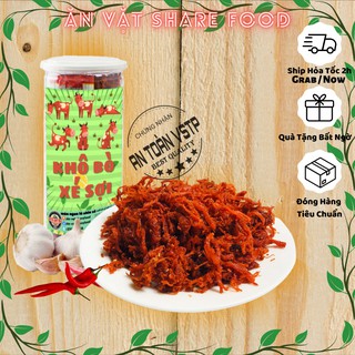 Khô Bò Sợi Dài Lá Chanh Hủ PET Sharefood 300Gr