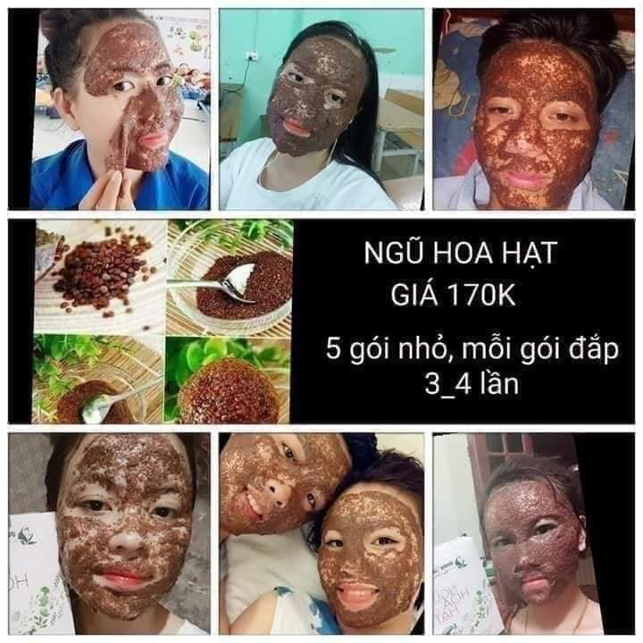 Ngũ Hoa Hạt Quyên Lara Giúp Da Căng Mịn,Sáng Da Mờ Nám Tàn Nhang,Cân Bằng Độ Ẩm Cho Da 120g