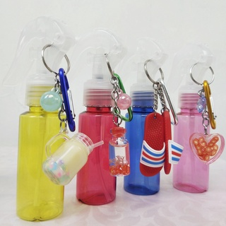 Chai xịt móc khóa hình ly trà sữa,bình xịt mini phun sương,siêu cute dễ thương màu ngẫu nhiên