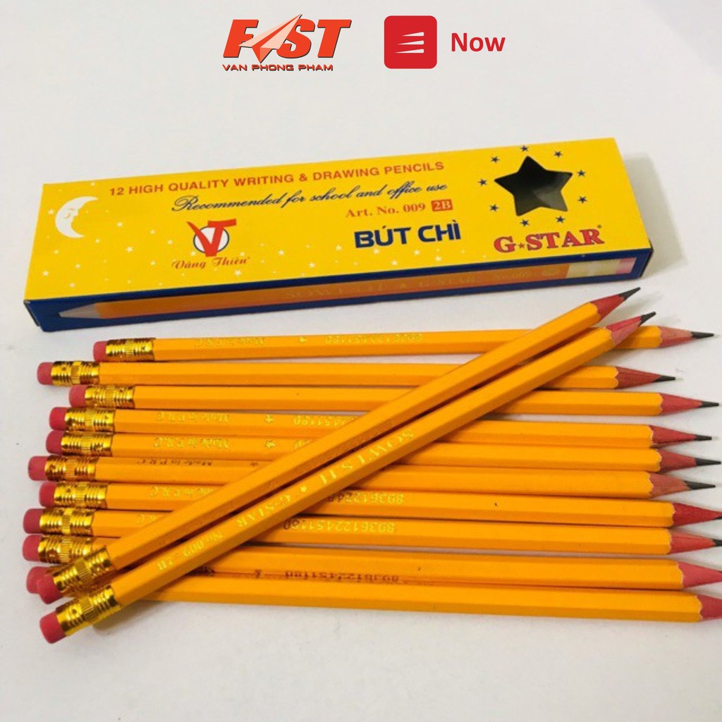 [Nowship] Bút Chì Gỗ 2B Gstar - 1 Cây