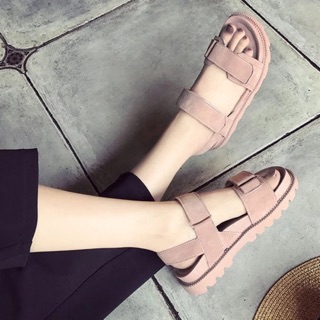 [ODER] SALE SẬP SAN SANDAL ULZZANG Đế bánh mì quai ngang