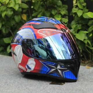 NÓN FULLFACE ROC M138 1 KÍNH LÊN TEM MAVEL