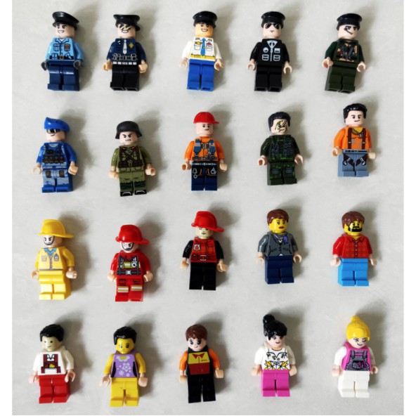 [Sẳn Hàng] Bộ Nhân Vật Mô Hình Lego Minifigure [GIÁ RẺ]