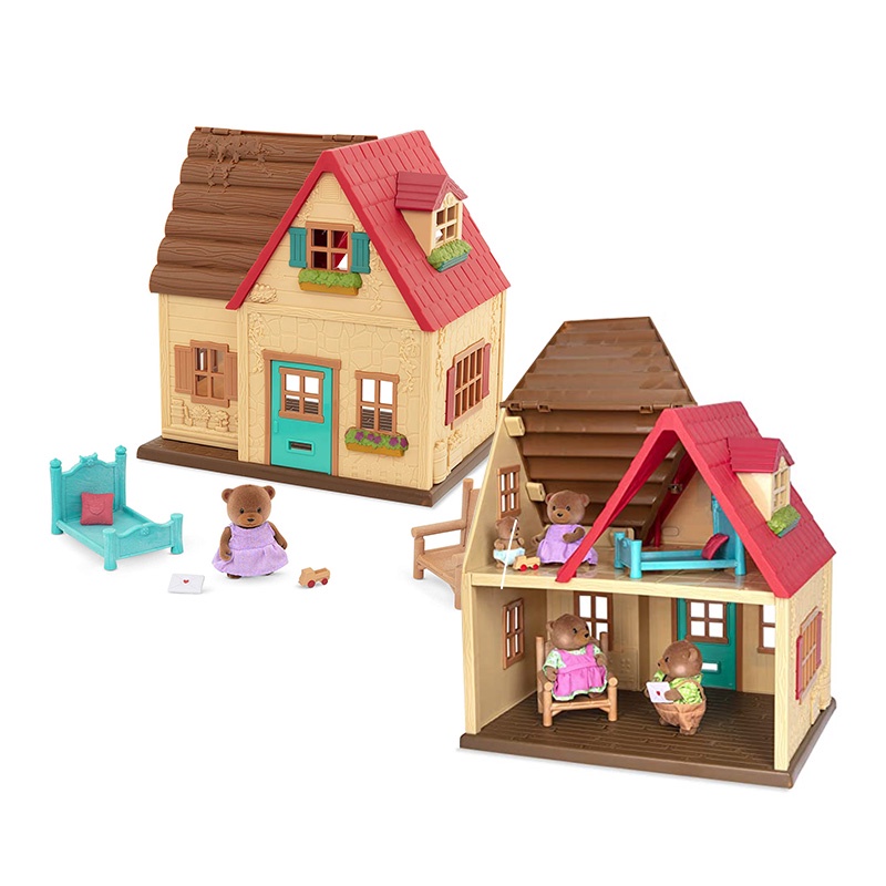 Đồ Chơi LIL WOODZEEZ Nhà Ngói Đỏ Ấm Áp WZ6624Z