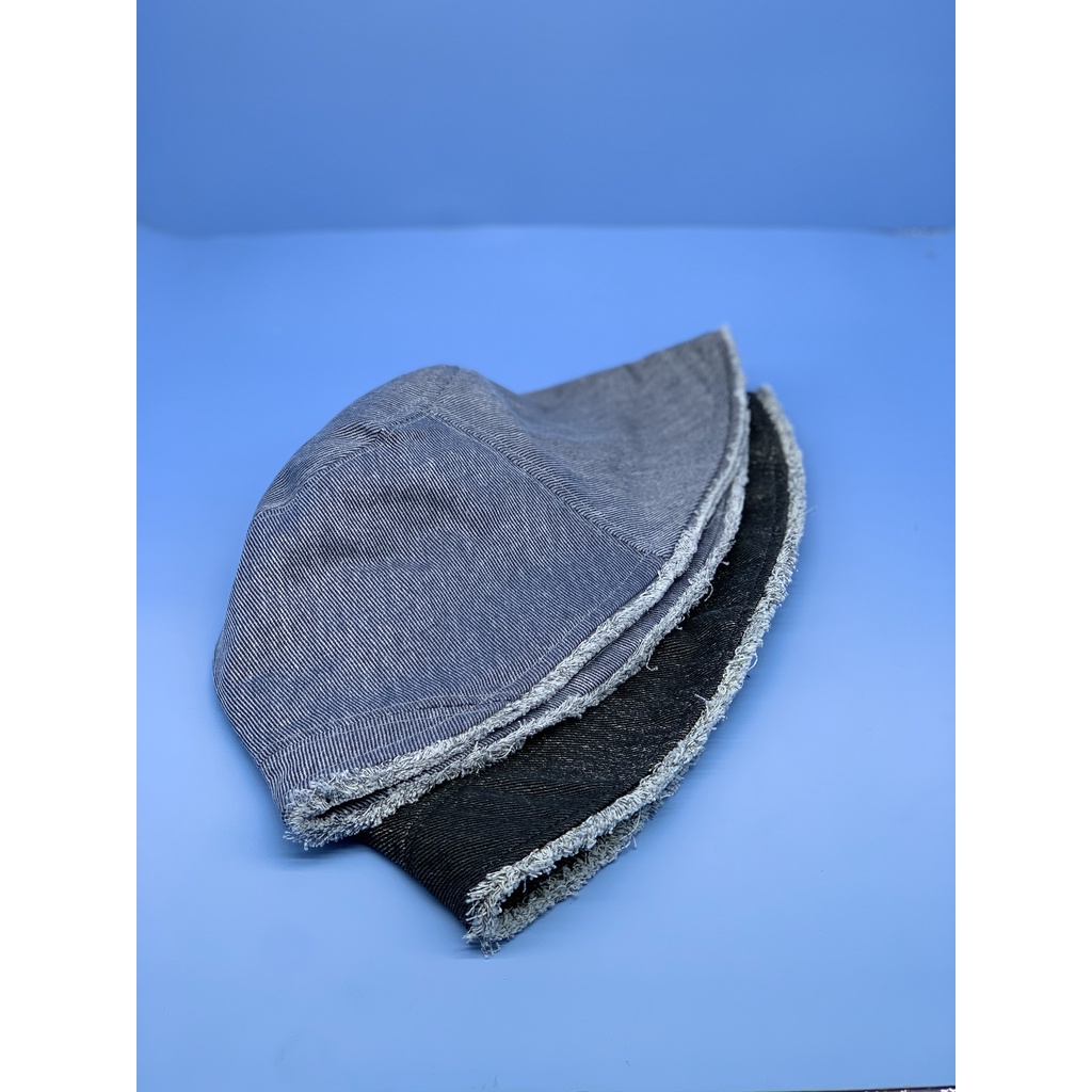 MŨ BO CỤP JEAN DẠNG NỒI HÀNG QC NHẬP CẤP CAO THỜI TRANG NỮ PHONG CÁCH HÀN QUỐC RÁCH TUA