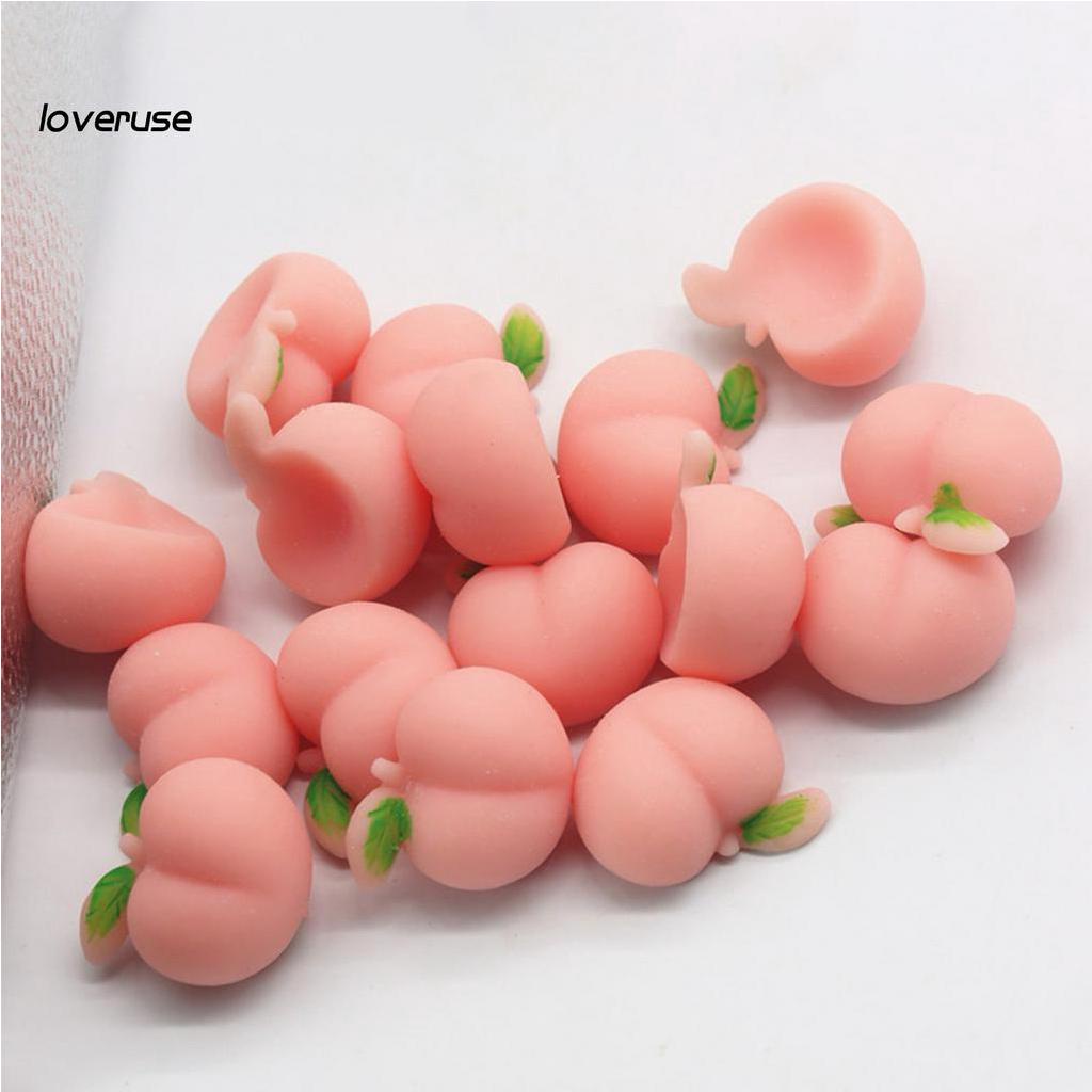 Đồ Chơi Xốp Squishy Giảm Stress Hình Quả Đào Dễ Thương Cho Bé
