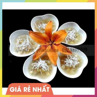 Bộ đĩa lá đựng thức ăn hình trái tim độc đáo bằng gốm sứ