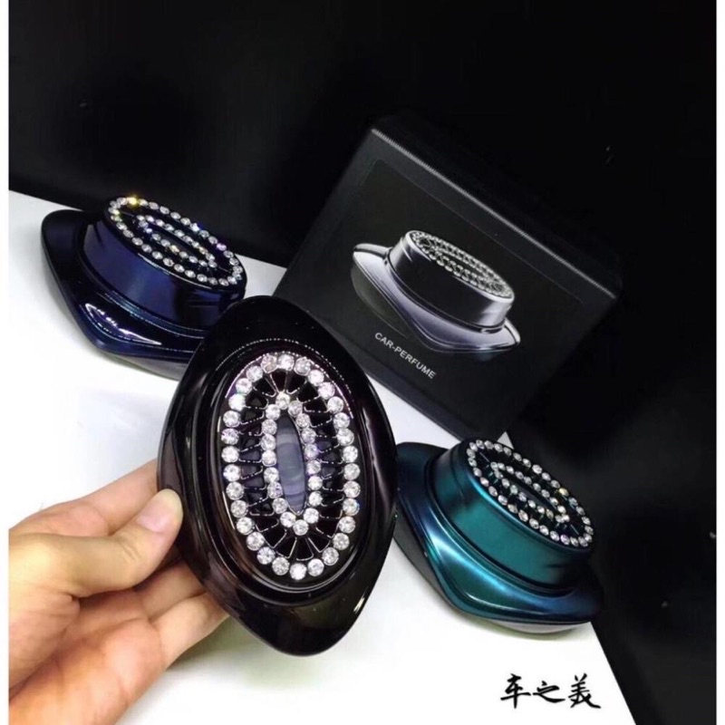 Nước Hoa Đính Đá Đặt Taplo - Nước Hoa Ô Tô Giảm Stress Cao Cấp Đính Đá Car Perfume Mùi Thơm Nhẹ Nhàng