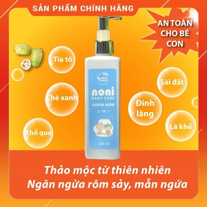 Nước tắm thảo dược cho bé freeship ngăn ngừa rôm sảy cho làn da bé mịn - ảnh sản phẩm 6