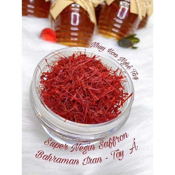 Saffron mật ong tăng đề kháng,cải thiện sinh lý, nội tiết tố, ngủ ngon, hỗ trợ bệnh dạ dày