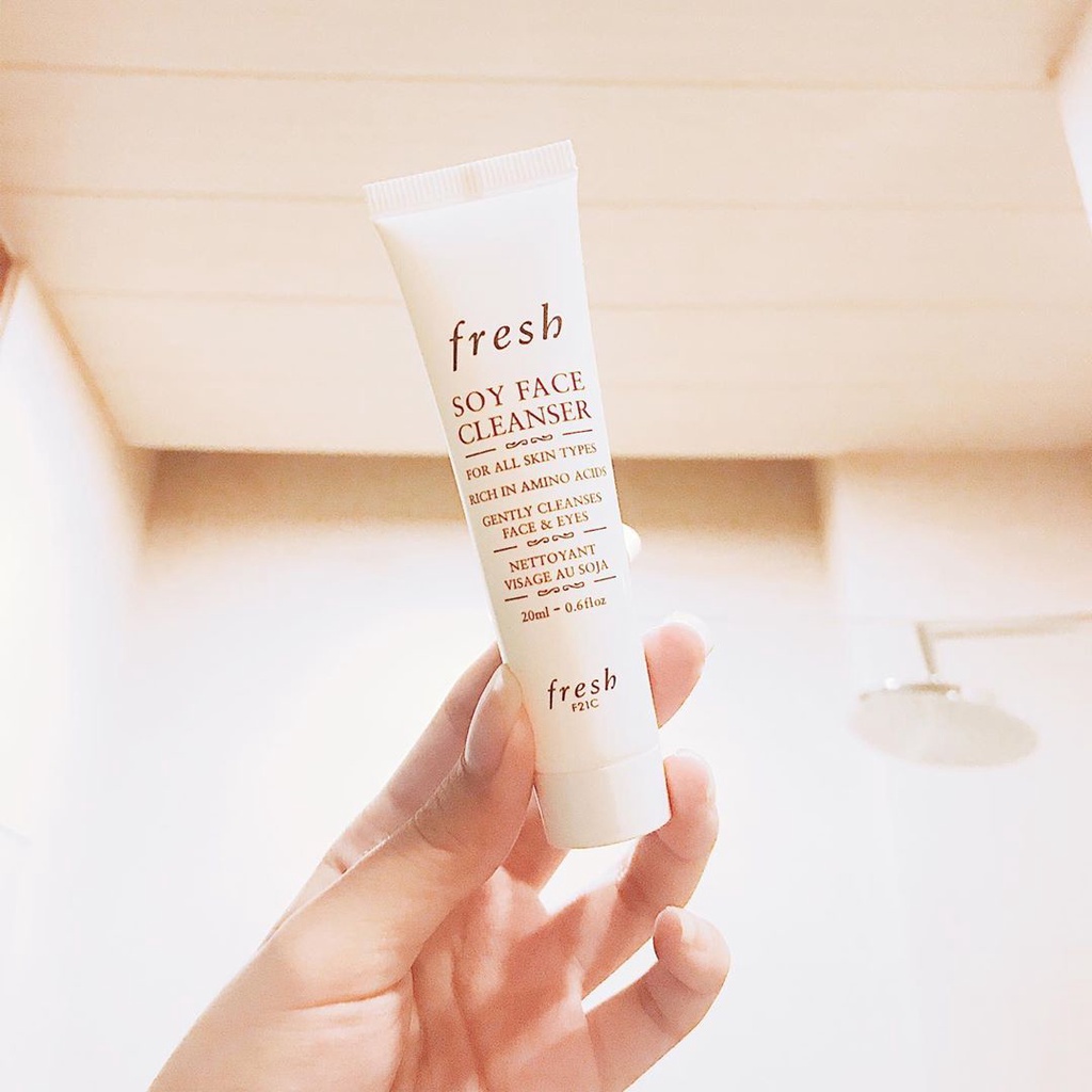 [Minisize] Sửa rữa mặt Fresh Soy Face Cleanser 20ml