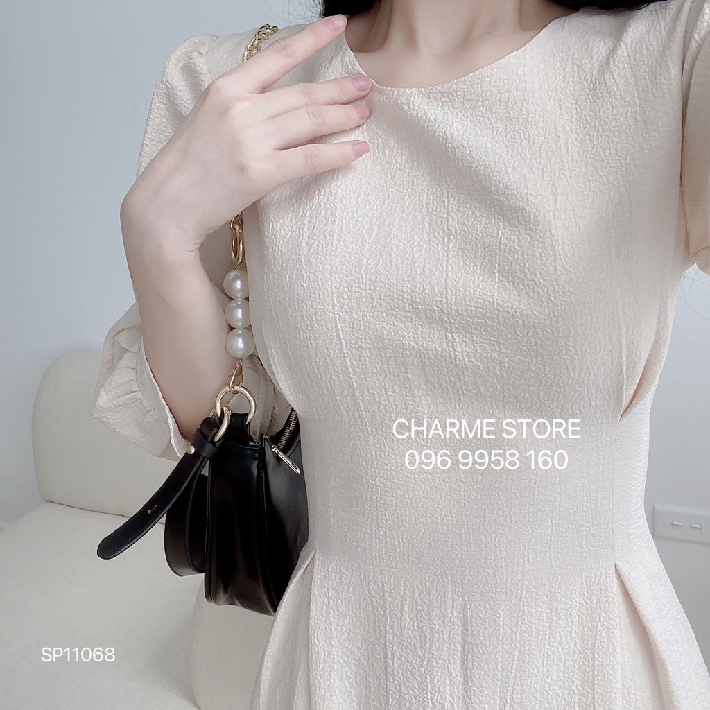 Váy nữ trơn dáng xòe Charme 11068