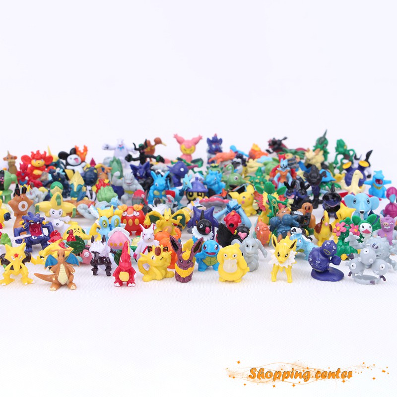 Set 144 Tượng Pokemon Mini Dùng Để Trang Trí