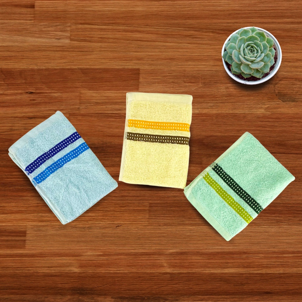 Khăn Tay Cotton Cao Câp Thiện Phú 28x40cm, Khăn Đa Năng S352 Bông Sợi Tự Nhiên Thấm Nước Tốt