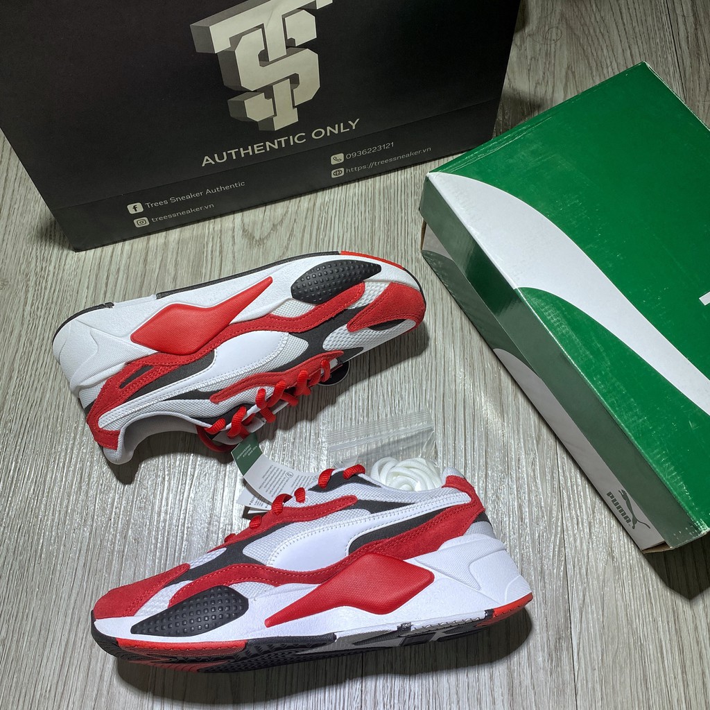 [Chính hãng] Giày thể thao nam PUMA RS-X3 Super Red White