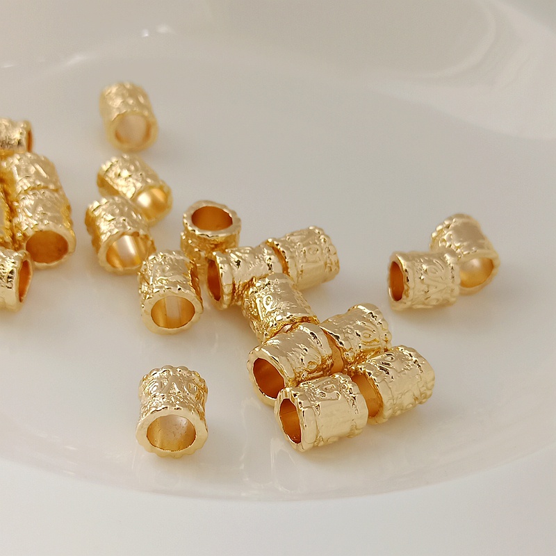 Hạt Đồng 14K Nhiều Màu Sắc Dùng Làm Vòng Đeo Tay DIY