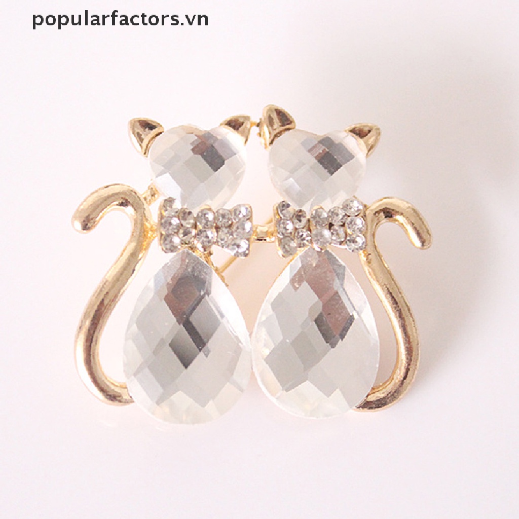 Ghim Cài Áo Hình Hoa Đính Đá Pha Lê Lấp Lánh