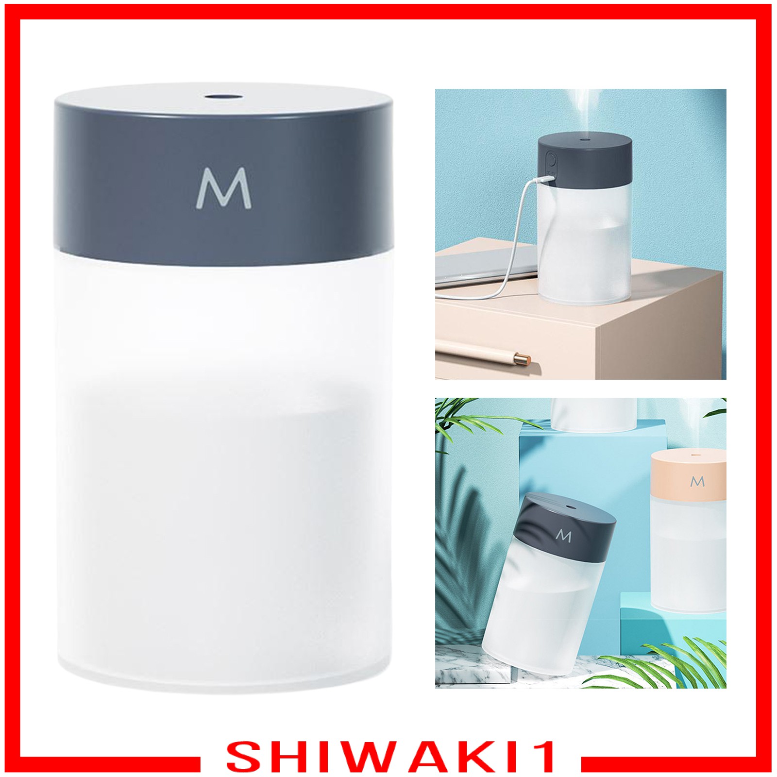 Máy Phun Sương Tạo Ẩm Shiwaki1 Siêu Âm 260ml Tiện Dụng