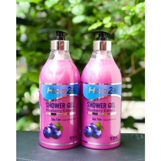 SỮA TẮM SHOWER GEL HOO24H ( CHIẾT XUẤT THẢO MỘC, DÂU TÂY, VIỆT QUẤT)