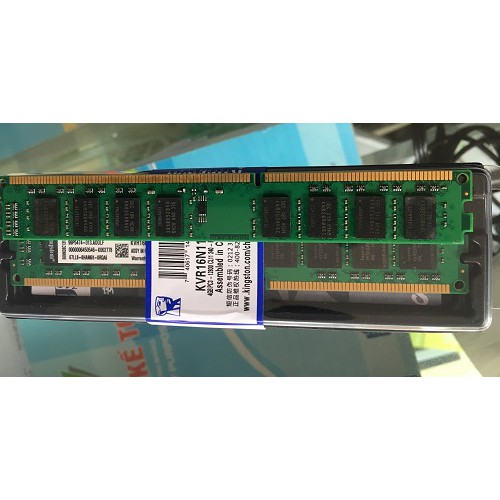 Ram Kingston 4GB - 8GB Bus 1600 Bảo hành 3 năm dùng cho PC hàng new