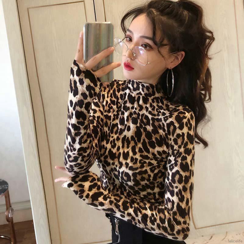 Áo Croptop tay dài hoạ tiết da báo/ngựa vằn gợi cảm cho nữ | BigBuy360 - bigbuy360.vn