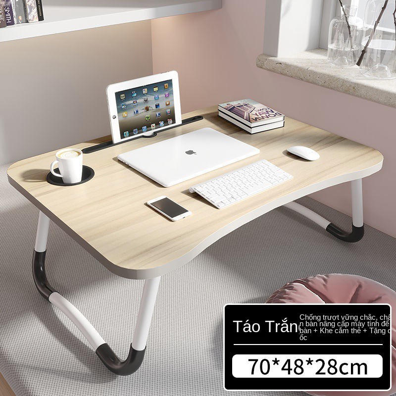 bàn lười có thể gập lại trên giường làm cửa sổ lồi, ký túc xá sinh viên, laptop | BigBuy360 - bigbuy360.vn