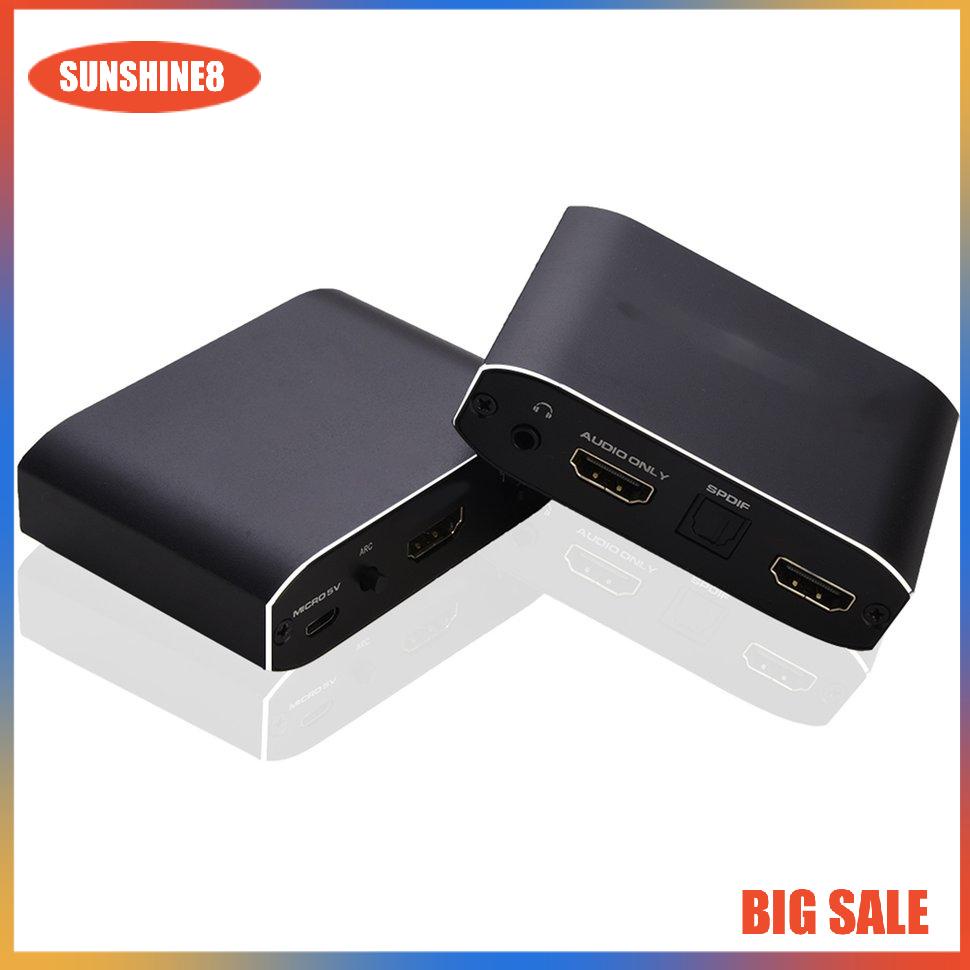 Bộ chia âm thanh HDMI 4K 60hz kèm phụ kiện