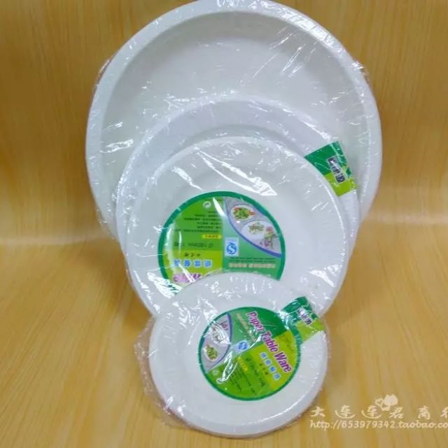 Đĩa dùng 1 lần cao cấp size 26cm (set 5 chiếc)