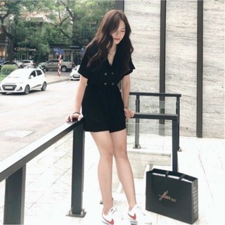 [NNY CLOTHING] Váy Jump cổ vest - V012