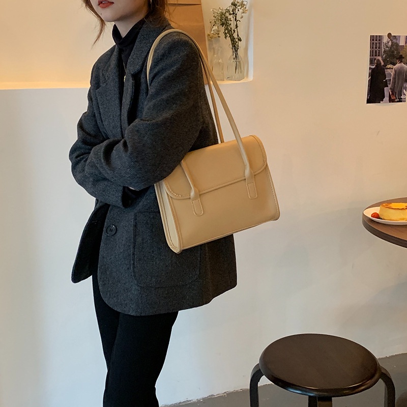 Dela Túi Đeo Một Bên Vai Thời Trang Xuân Hè Hàn Quốc Cổ Điển 2022 Mới Dễ Phối Đồ Dành Cho Nữ