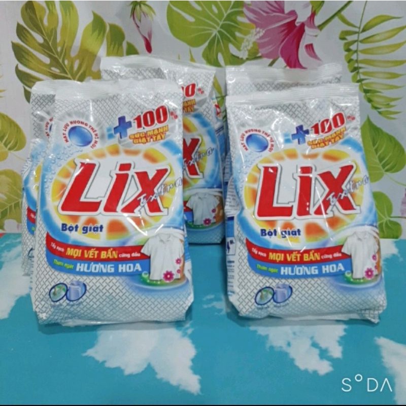 BỘT GIẶT LIX 5.5 KG HƯƠNG HOA