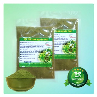 Bột trà xanh nguyên chất chợ quê gói 20gr/50gr/100gr