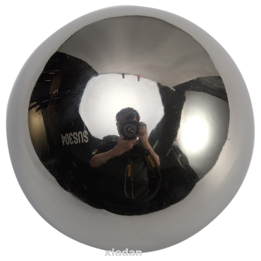 1/5x Stainless Steel Mirror Sphere Hollow Ball Home Garden Decor 8/10/12/15cm
