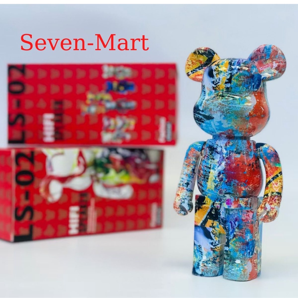 Loa Bluetooth Gấu Bearbrick Di Động Nhỏ Gọn Âm Thanh Đỉnh Màu Sắc Cá Tính