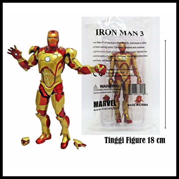 Mô Hình Nhân Vật Iron Man Mark 42 Trong Phim Avengers