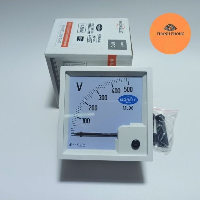 Đồng Hồ Vôn 500V 96*96 Đồng Hồ Tủ Điện Hàng Loại Tốt