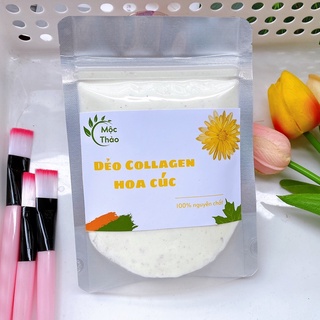 Bột đắp mặt nạ Bột Dẻo cánh Hoa cúc thiên nhiên organic nguyên chất Handmade