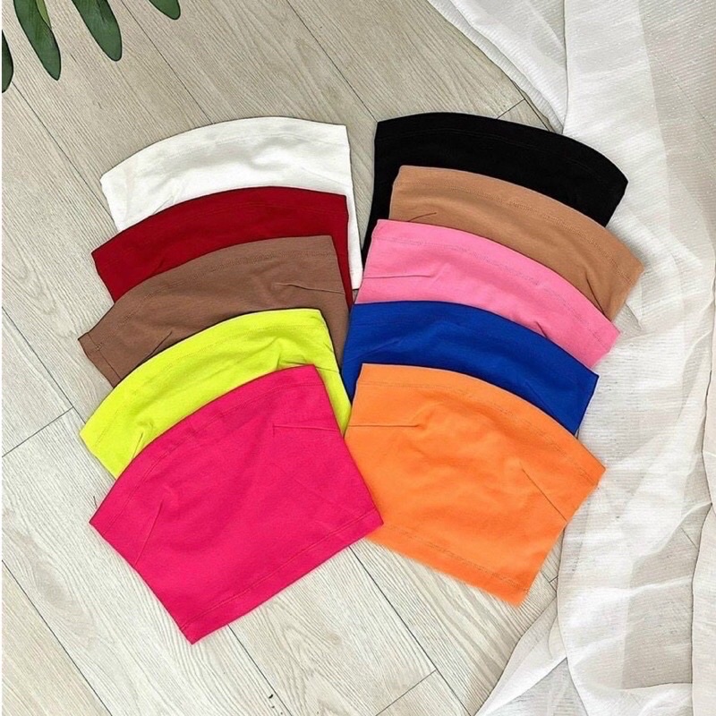 Áo không dây co dãn 4 chiều dáng ôm body áo crt cúp ngực ko mút