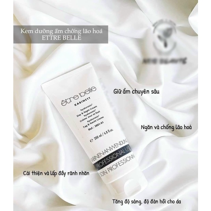 Kem dưỡng cấp nước, chống lão hoá ngày đêm Etre belle Hyaluronic Day & Night Cream