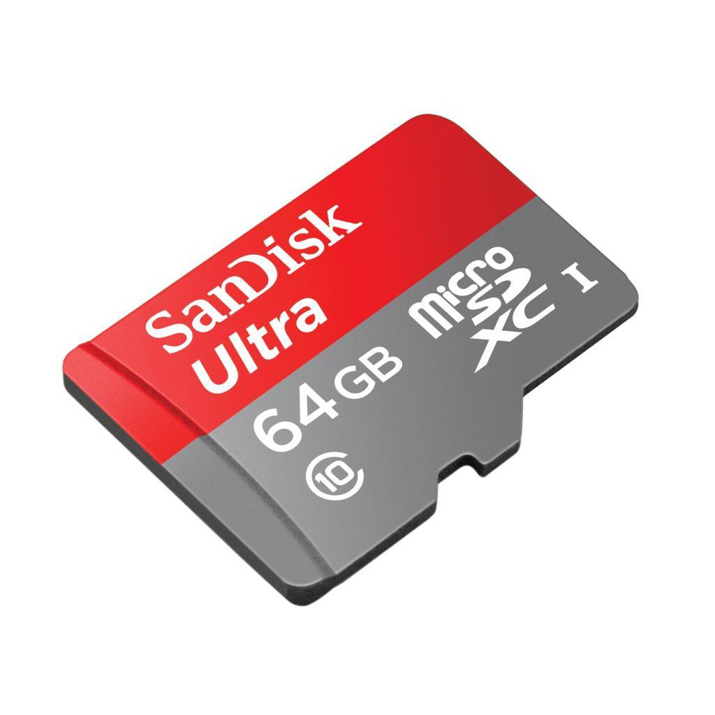 Thẻ nhớ Micro SDXC SanDisk Ultra 64GB Class 10 - Hãng phân phối chính thức