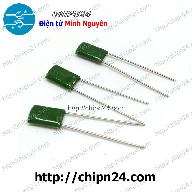 [10 CON] (KG2) Tụ mica 472J 100V (472 2A472J 4.7nF)