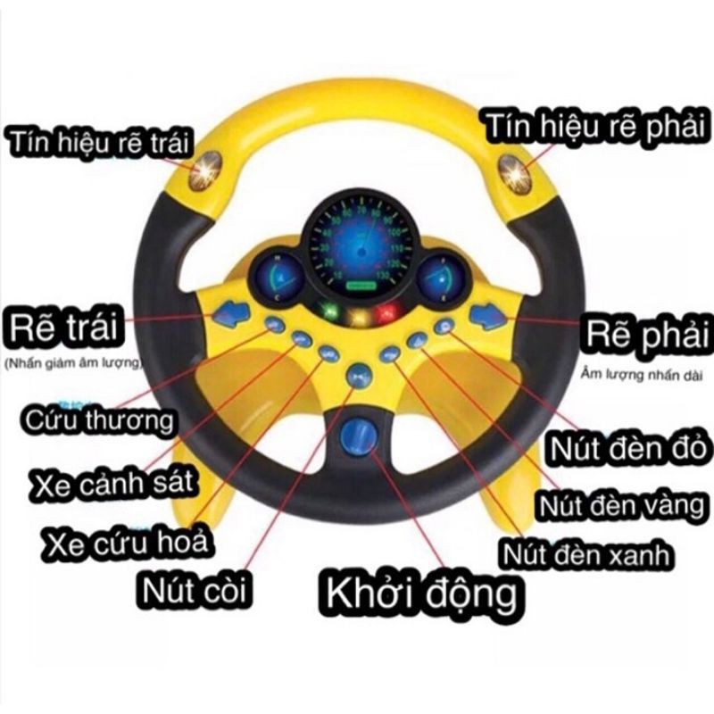 VÔ LĂNG XE HƠI ĐỒ CHƠI PHÁT NHẠC CHO BÉ