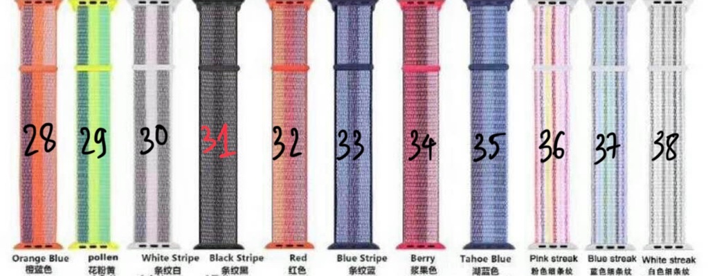 Dây sport loop cho apple watch