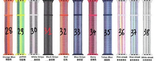 Dây sport loop cho apple watch (21-39)