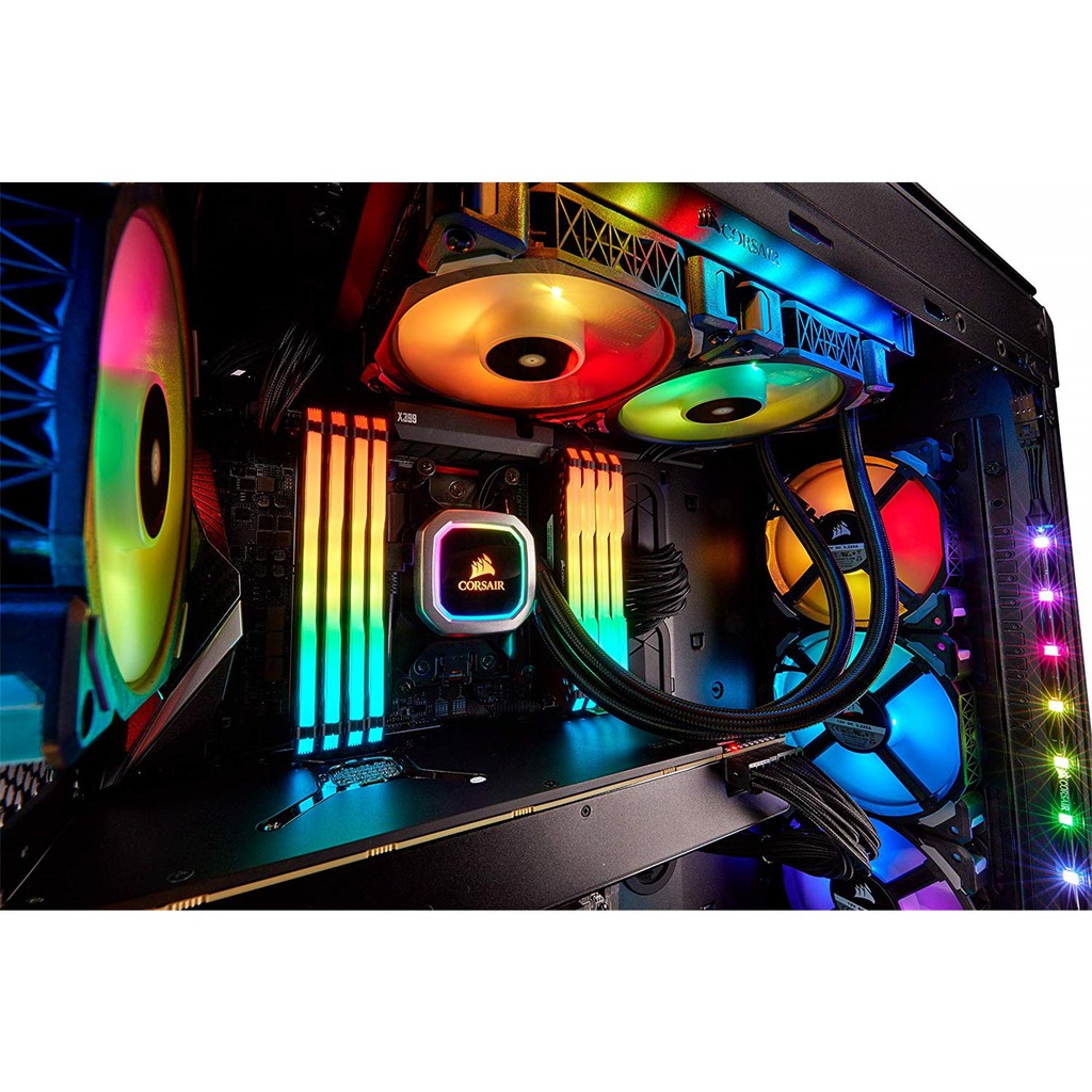 Corsair Hydro Series H100i RGB PLATINUM Tản nhiệt nước - Bảo hành 2 năm chính hãng