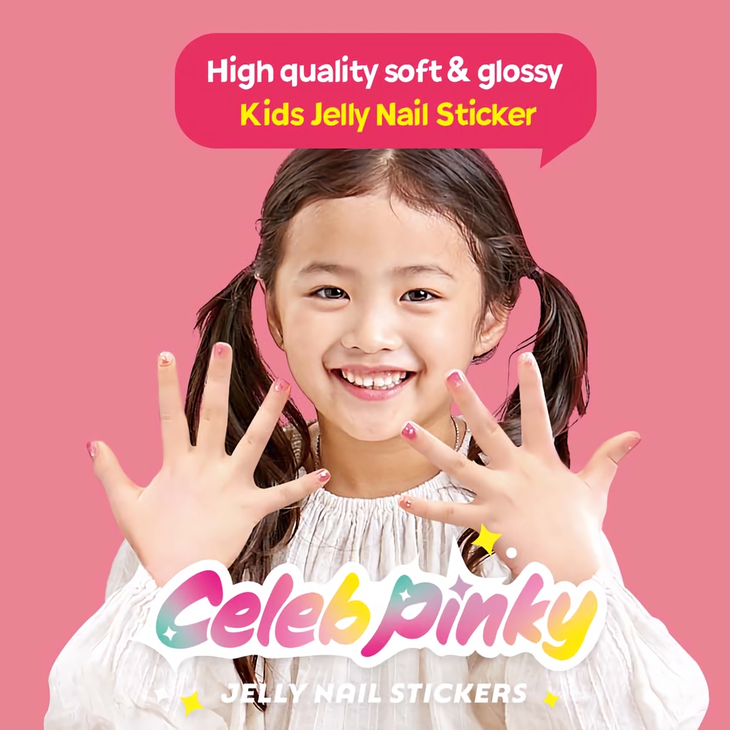 [I'm Pinky] Celeb Pinky Kids Gel Nail Sticker