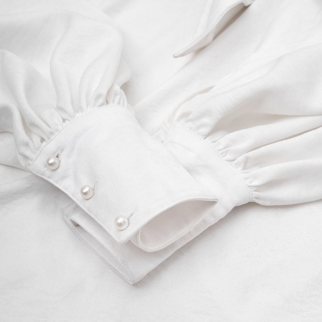 Áo sơ mi kiểu cột nơ ONONMADE Bowtie Blouse